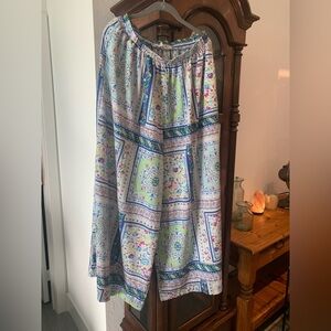 ‘Easel’ Multicolor Patterned Maxi Pants